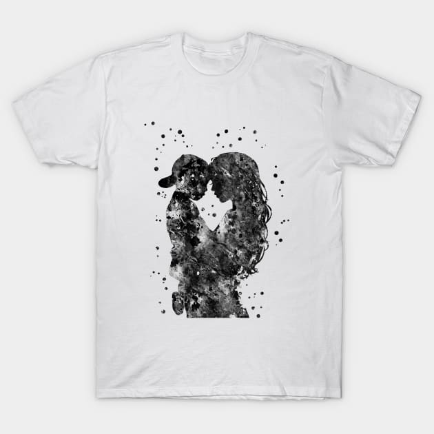 Mother and son T-Shirt by RosaliArt